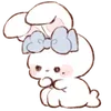 ⭐ emoji ˗ˋʚ 𝑟𝑎𝑏𝑏𝑖𝑡 ♡︎ @I1RRN ɞˊ˗ Telegram sticker 23 of 40