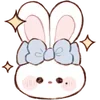 ⭐ emoji ˗ˋʚ 𝑟𝑎𝑏𝑏𝑖𝑡 ♡︎ @I1RRN ɞˊ˗ Telegram sticker 14 of 40