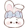⭐ emoji ˗ˋʚ 𝑟𝑎𝑏𝑏𝑖𝑡 ♡︎ @I1RRN ɞˊ˗ Telegram sticker 22 of 40