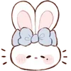 ⭐ emoji ˗ˋʚ 𝑟𝑎𝑏𝑏𝑖𝑡 ♡︎ @I1RRN ɞˊ˗ Telegram sticker 18 of 40