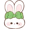 ⭐ emoji ˗ˋʚ 𝑟𝑎𝑏𝑏𝑖𝑡 ♡︎ @I1RRN ɞˊ˗ Telegram sticker 6 of 40