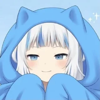 🍵 emoji Gura😼 Telegram sticker 17 of 18