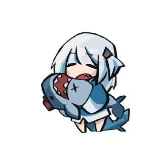 💤 emoji Gura😼 Telegram sticker 14 of 18