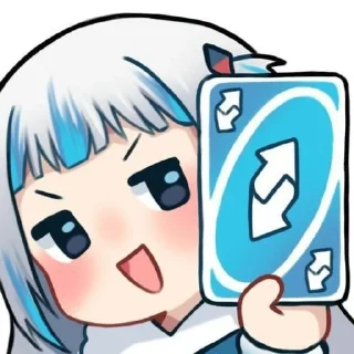 ‼️ emoji Gura😼 Telegram sticker 9 of 18