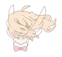 😧 emoji An angel of a girl @Nekosticker Telegram sticker 24 of 41
