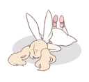 😓 emoji An angel of a girl @Nekosticker Telegram sticker 2 of 41