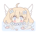 👁 emoji An angel of a girl @Nekosticker Telegram sticker 21 of 41