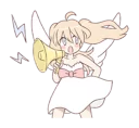 🗣 emoji An angel of a girl @Nekosticker Telegram sticker 13 of 41