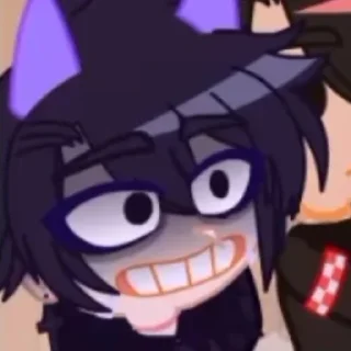 😁 emoji Моё творение(создано @Namasola) Telegram sticker 10 of 64