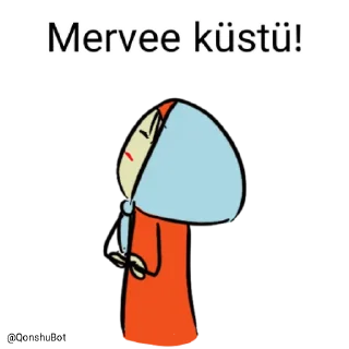 😒 emoji Mervee @Qonshubot Telegram sticker 13 of 31