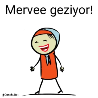 🚶‍♂️ emoji Mervee @Qonshubot Telegram sticker 10 of 31