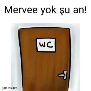 🚽 emoji Mervee @Qonshubot Telegram sticker 22 of 31
