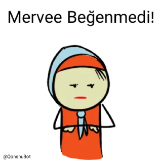 👎 emoji Mervee @Qonshubot Telegram sticker 21 of 31