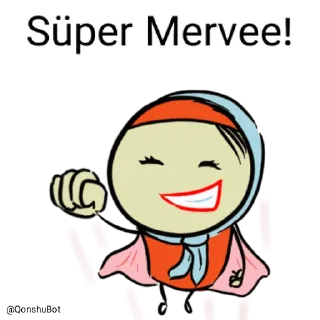 😎 emoji Mervee @Qonshubot Telegram sticker 6 of 31