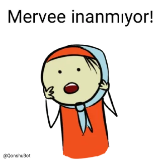 😱 emoji Mervee @Qonshubot Telegram sticker 3 of 31