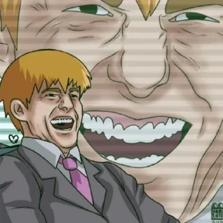 Sticker from Mob psycho100 meme | @longroadtohell
