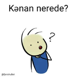 🤔 emoji Kənan @Qonshubot Telegram sticker 5 of 31