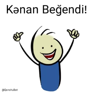 👍 emoji Kənan @Qonshubot Telegram sticker 20 of 31