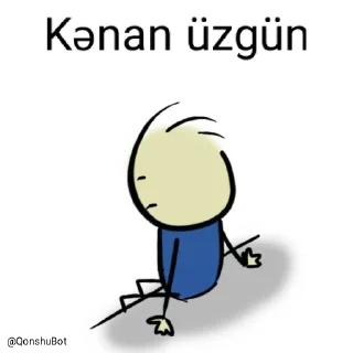😓 emoji Kənan @Qonshubot Telegram sticker 11 of 31