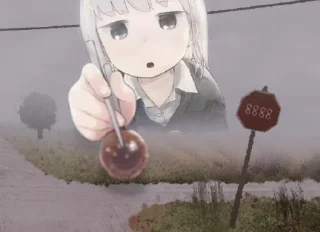 Sticker from Aharen-san wa hakarenai