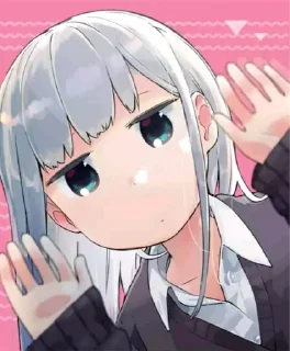 Sticker from Aharen-san wa hakarenai