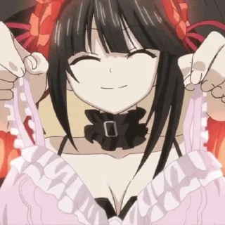 🕰 emoji -𝙏𝙤𝙠𝙞𝙨𝙖𝙠𝙞 𝙆𝙪𝙧𝙪𝙢𝙞 ” @Heaven_Otaku Telegram sticker 17 of 100