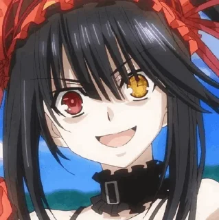 🕰 emoji -𝙏𝙤𝙠𝙞𝙨𝙖𝙠𝙞 𝙆𝙪𝙧𝙪𝙢𝙞 ” @Heaven_Otaku Telegram sticker 8 of 100
