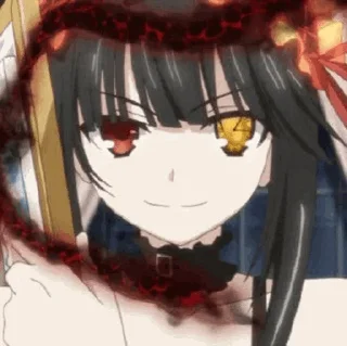 🕰 emoji -𝙏𝙤𝙠𝙞𝙨𝙖𝙠𝙞 𝙆𝙪𝙧𝙪𝙢𝙞 ” @Heaven_Otaku Telegram sticker 24 of 100
