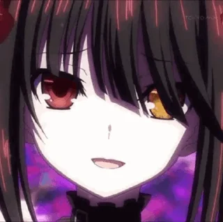 🕰 emoji -𝙏𝙤𝙠𝙞𝙨𝙖𝙠𝙞 𝙆𝙪𝙧𝙪𝙢𝙞 ” @Heaven_Otaku Telegram sticker 23 of 100