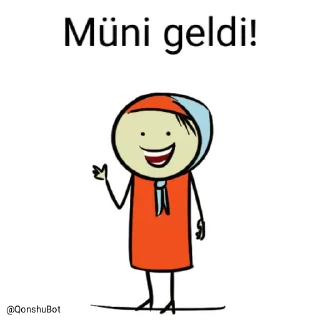 ✋️ emoji Müni @Qonshubot Telegram sticker 1 of 31