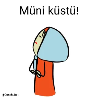 😒 emoji Müni @Qonshubot Telegram sticker 13 of 31