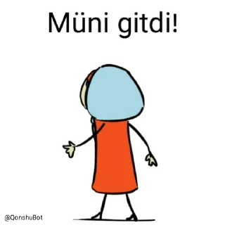 ✋️ emoji Müni @Qonshubot Telegram sticker 2 of 31