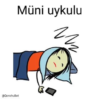 😴 emoji Müni @Qonshubot Telegram sticker 17 of 31