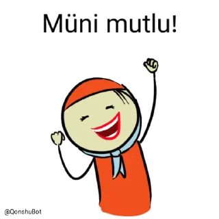😄 emoji Müni @Qonshubot Telegram sticker 12 of 31