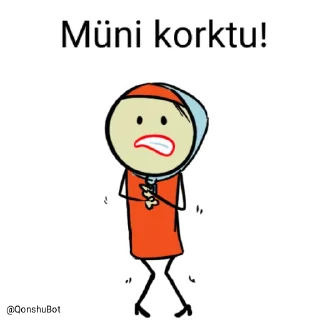 😰 emoji Müni @Qonshubot Telegram sticker 15 of 31