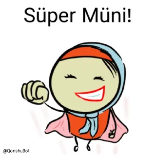 😎 emoji Müni @Qonshubot Telegram sticker 6 of 31