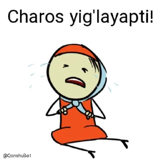 😭 emoji Charos @Qonshubot Telegram sticker 14 of 31
