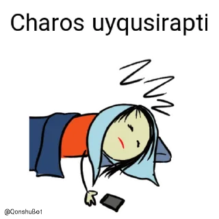 😴 emoji Charos @Qonshubot Telegram sticker 17 of 31