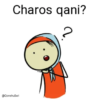 🤔 emoji Charos @Qonshubot Telegram sticker 5 of 31