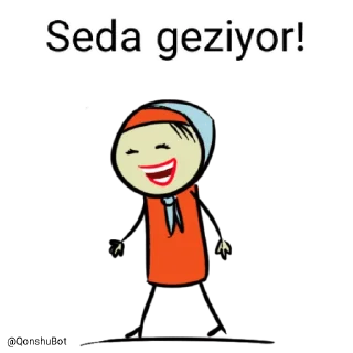 🚶‍♂️ emoji Seda @Qonshubot Telegram sticker 10 of 31
