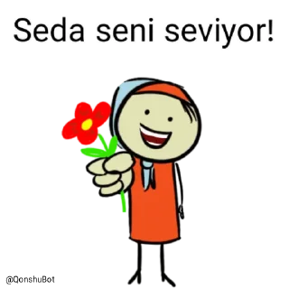 ❤️ emoji Seda @Qonshubot Telegram sticker 8 of 31