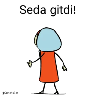 ✋️ emoji Seda @Qonshubot Telegram sticker 2 of 31