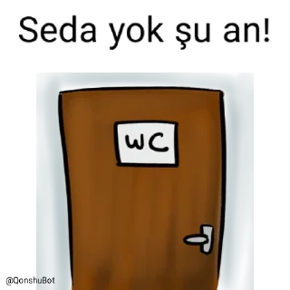 🚽 emoji Seda @Qonshubot Telegram sticker 22 of 31