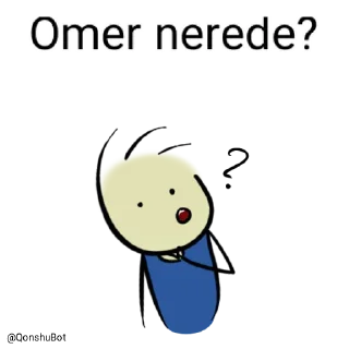 🤔 emoji Ömer @Qonshubot Telegram sticker 5 of 31