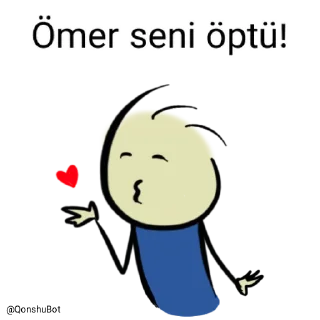 💋 emoji Ömer @Qonshubot Telegram sticker 19 of 31