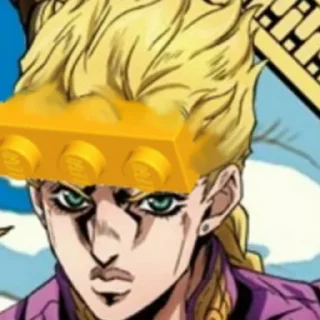 🅱 emoji Le bizzare avventure di Kakyoin Telegram sticker 21 of 117