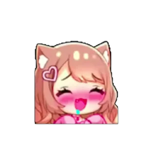 🤩 emoji ˗ˋʚ 𝐵𝑟𝑜𝑤𝑛 𝑔𝑖𝑟𝑙 ♡ @I1RRN ɞˊ˗ Telegram sticker 12 of 75