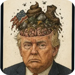 🇺🇸 emoji Donald Telegram sticker 6 of 44