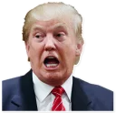 😮 emoji Donald Trump Telegram sticker 13 of 28