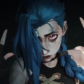 💙 emoji 💥⃟ 💙⃟ Jinx // @KesitoMania Telegram sticker 13 of 120